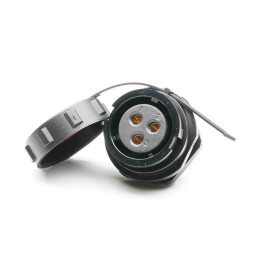 1 pcs - RS PRO Circular Connector, 3 Contacts, Panel Mount, Socket, Female, IP67