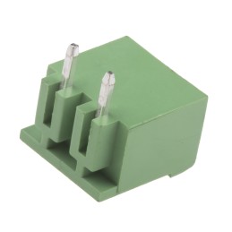 10 pcs - RS PRO 5.08mm Pitch 2 Way Right Angle Pluggable Terminal Block, Header, Through Hole, Solder Termination