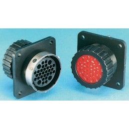 1 pcs - ITT Cannon Circular Connector, 15 Contacts, Panel Mount, Socket, Female, IP67, Trident Neptune Series