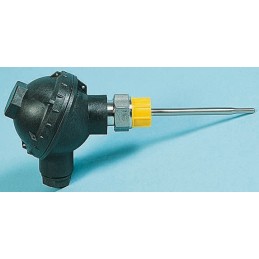 1 pcs - RS PRO PT100 RTD Sensor, 6mm Dia, 250mm Long, 3 Wire, G1/2, Class A +250°C Max