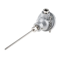 1 pcs - RS PRO PT100 RTD Sensor, 6mm Dia, 150mm Long, 3 Wire, G1/2, Class B +450°C Max