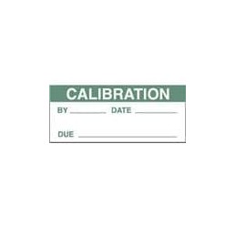1 pcs : PCWL-CAL - Wire Labels & Markers Write-On Label Vinyl Cloth 'Calibration'