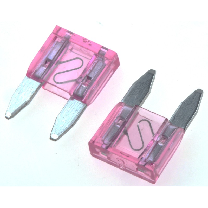10 pcs - RS PRO 3A Violet Blade Car Fuse, 32V dc