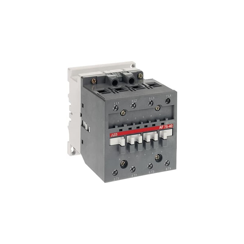 1 pcs - ABB 1SBL41 Series Contactor, 20 - 60 V dc Coil, 4-Pole, 125 A, 40 kW, 4NO