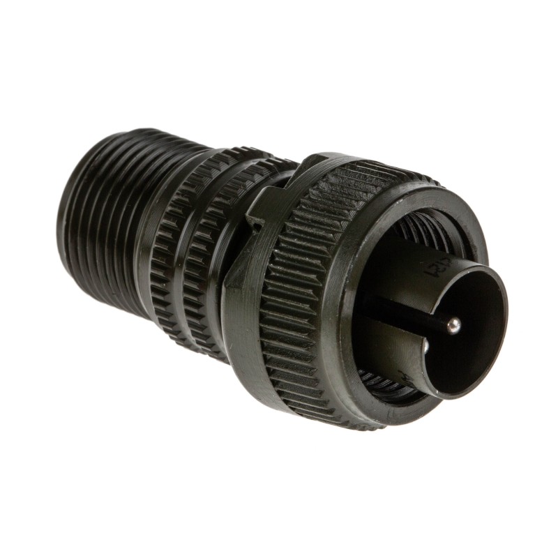 1 pcs - Amphenol Industrial, MS3106A 3 Way Cable Mount MIL Spec Circular Connector, Pin Contacts,Shell Size 10SL, Screw