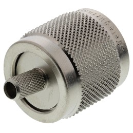 1 pcs - Telegartner, Plug Cable Mount UHF Connector, Crimp Termination, Straight Body