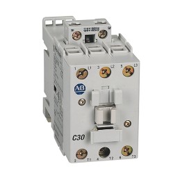 1 pcs - Rockwell Automation 100-C Series Contactor, 24 V dc Coil, 3-Pole, 30 A, 26 kW, 3NO, 690 V ac