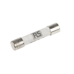 10 pcs - RS PRO 5A FF Ceramic Cartridge Fuse, 6.3 x 32mm