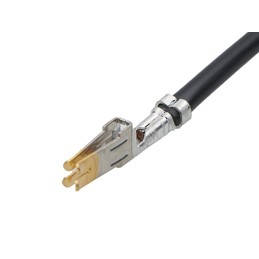 5 pcs - Molex Female Pre-Crimped Lead, 450mm, 10AWG