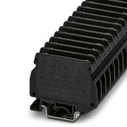 1 pcs - Phoenix Contact USIG Series Black Fused DIN Rail Terminal, Single-Level, Screw Termination, Fused