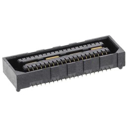 1 pcs - Samtec QSE Series Straight Surface Mount PCB Socket, 40-Contact, 2-Row, 0.8mm Pitch, Solder Termination