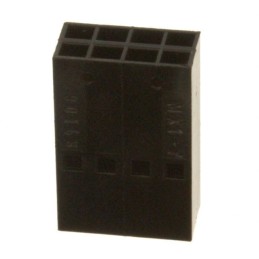 10 pcs - Molex, 90143 Female Crimp Connector Housing, 2.54mm Pitch, 8 Way, 2 Row