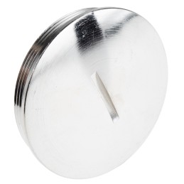 5 pcs - Lapp Blanking Plug, PG48, Nickel Plated Brass, Threaded