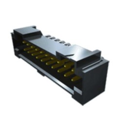 58 pcs - Samtec T2M Series Right Angle Surface Mount PCB Header, 4 Contact(s), 2.0mm Pitch, 2 Row(s), Shrouded