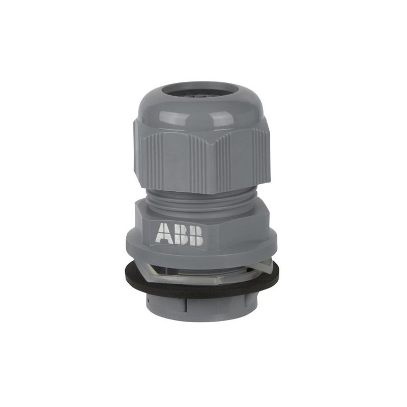 5 pcs - ABB NPG Series Black Nylon Cable Gland, M32 Thread, 15mm Min, 21mm Max