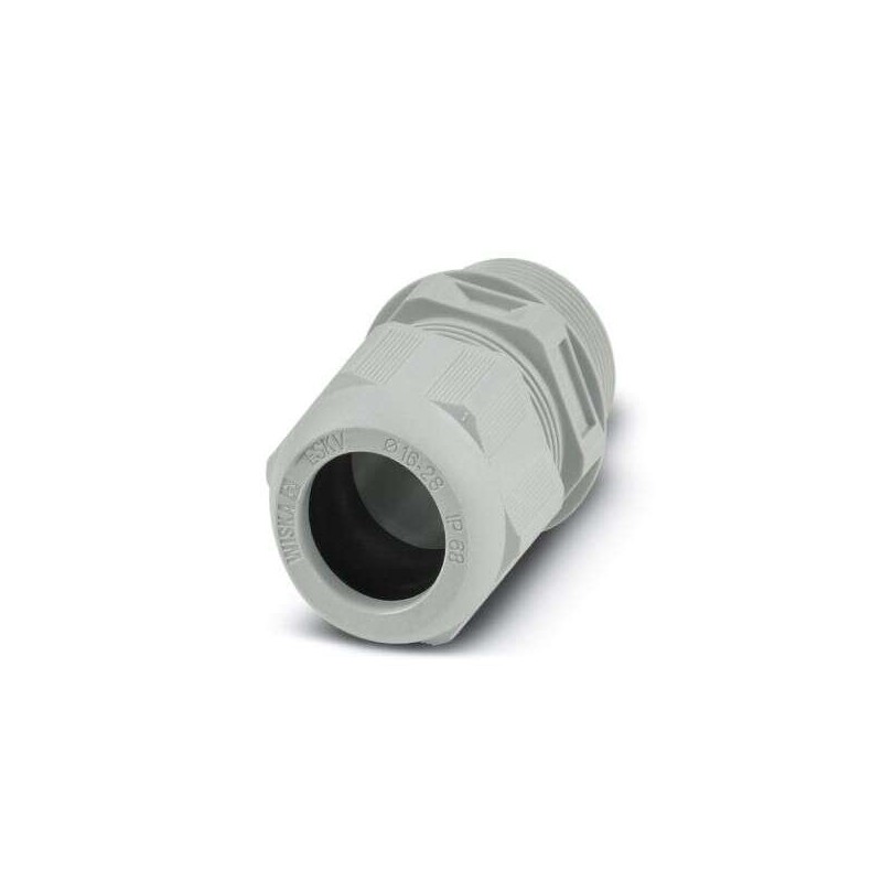 5 pcs - Phoenix Contact 1424 Series Light Grey Polyamide Cable Gland, M32 Thread, 21mm Min, 13mm Max, IP68