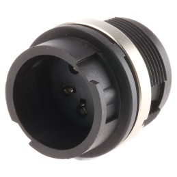 1 pcs - binder Circular Connector, 4 Contacts, Panel Mount, Miniature Connector, Plug, Female, IP40, 678 Series