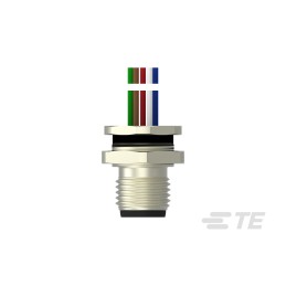 1 pcs - TE Connectivity Circular Connector, 8 Contacts, Rear Mount, M12 Connector, Plug, Male, IP67