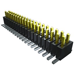 5 pcs - Samtec FTSH Series Straight Surface Mount Pin Header, 16 Contact(s), 1.27mm Pitch, 2 Row(s), Unshrouded