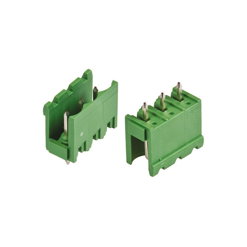 10 pcs - TE Connectivity 5.08mm Pitch 2 Way Pluggable Terminal Block, Header, Through Hole, Solder Termination