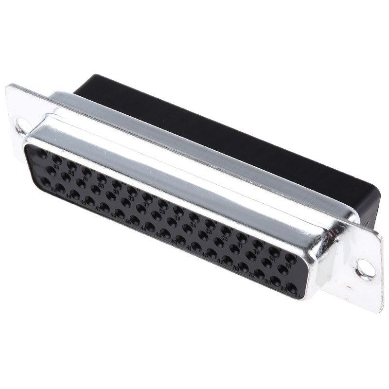 1 pcs - RS PRO 50 Way Cable Mount D-sub Connector Socket