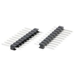 10 pcs - HARWIN M20 Series Straight Through Hole Pin Header, 10 Contact(s), 2.54mm Pitch, 1 Row(s), Unshrouded
