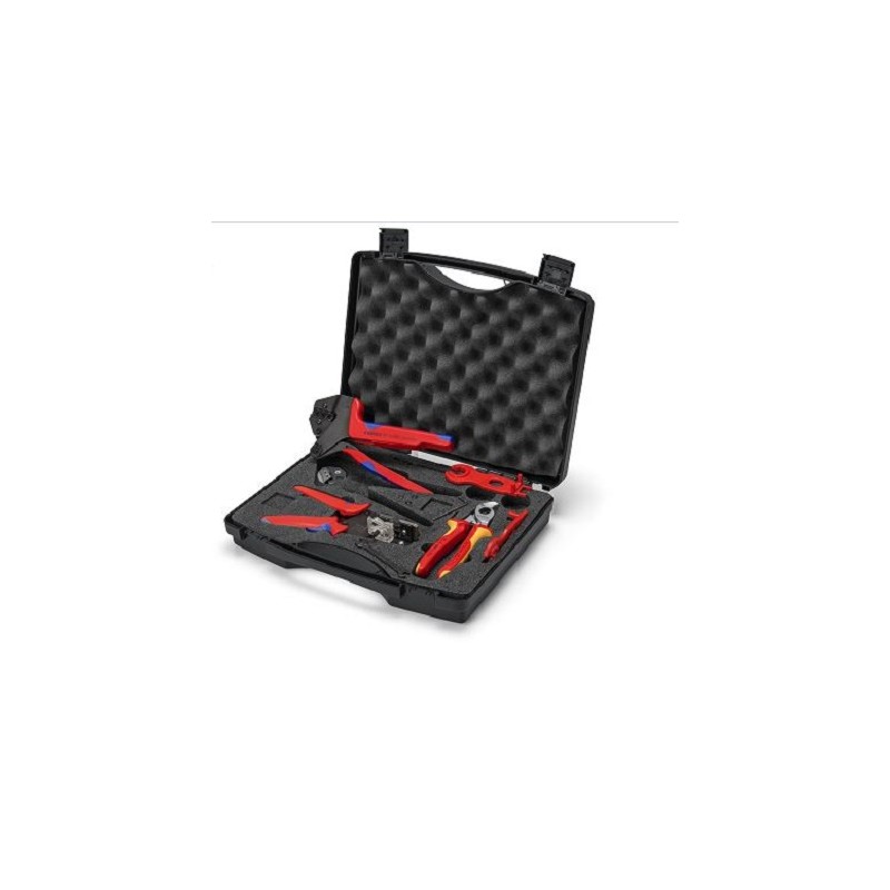 1 pcs - Knipex Tool Case Crimp Crimp terminal Kit