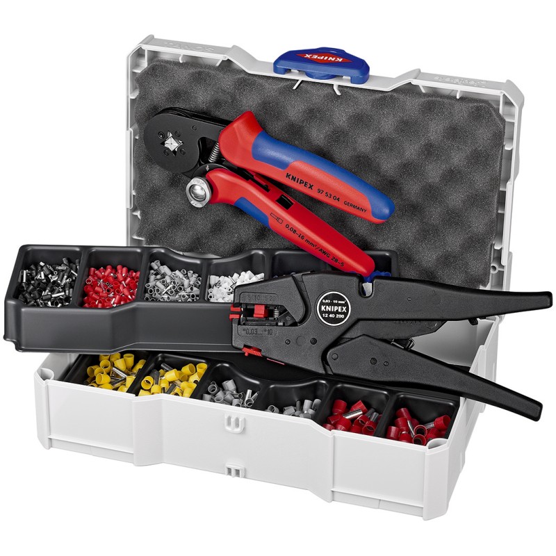 1 pcs - Knipex Crimp Assortment Kit Crimp Crimp terminal Kit