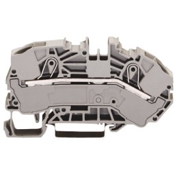 5 pcs - Wago TOPJOB S, 2016 Series Grey Terminal Block, 16mm², Single-Level, Push-In Cage Clamp Termination