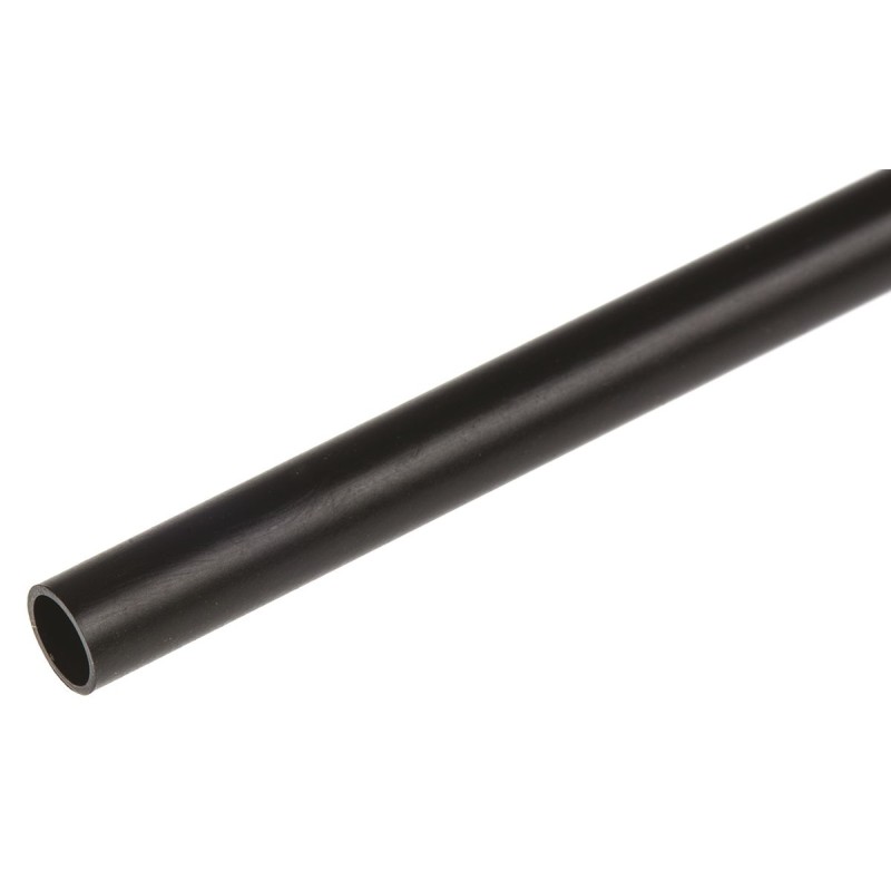 5 pcs - TE Connectivity Heat Shrink Tubing, Black 3.2mm Sleeve Dia. x 300mm Length 2.5:1 Ratio, SCL Series