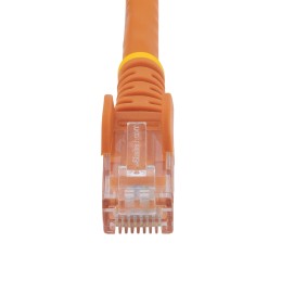 1 pcs - StarTech.com Cat6 Straight Male RJ45 to Straight Male RJ45 Ethernet Cable, U/UTP, Orange PVC Sheath, 1.5m, CMG Rated