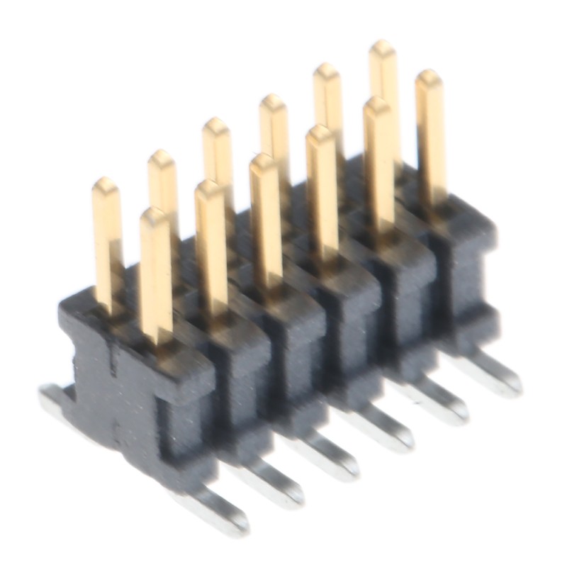 1 pcs - Samtec FTSH Series Straight Surface Mount Pin Header, 12 Contact(s), 1.27mm Pitch, 2 Row(s), Unshrouded