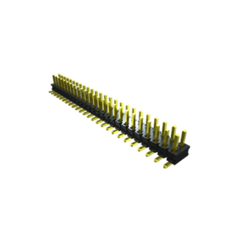 1 pcs - Samtec TMMH Series Straight Pin Header, 20 Contact(s), 2.0mm Pitch, 2 Row(s), Unshrouded