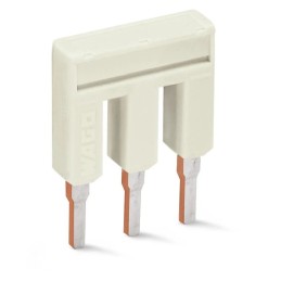 10 pcs - Wago TOPJOB S, 2002 Series Jumper Bar for Use with 2002 Series Terminal Blocks, 25A