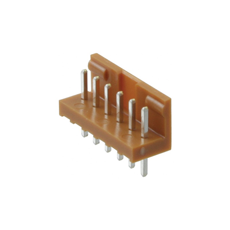 10 pcs - JAE IL-G Series Straight Through Hole PCB Header, 6 Contact(s), 2.5mm Pitch, 1 Row(s), Shrouded