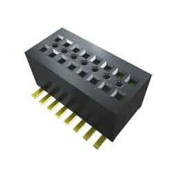 1 pcs - Samtec CLE Series Straight Surface Mount PCB Socket, 280-Contact, 2-Row, 0.8mm Pitch, Solder Termination