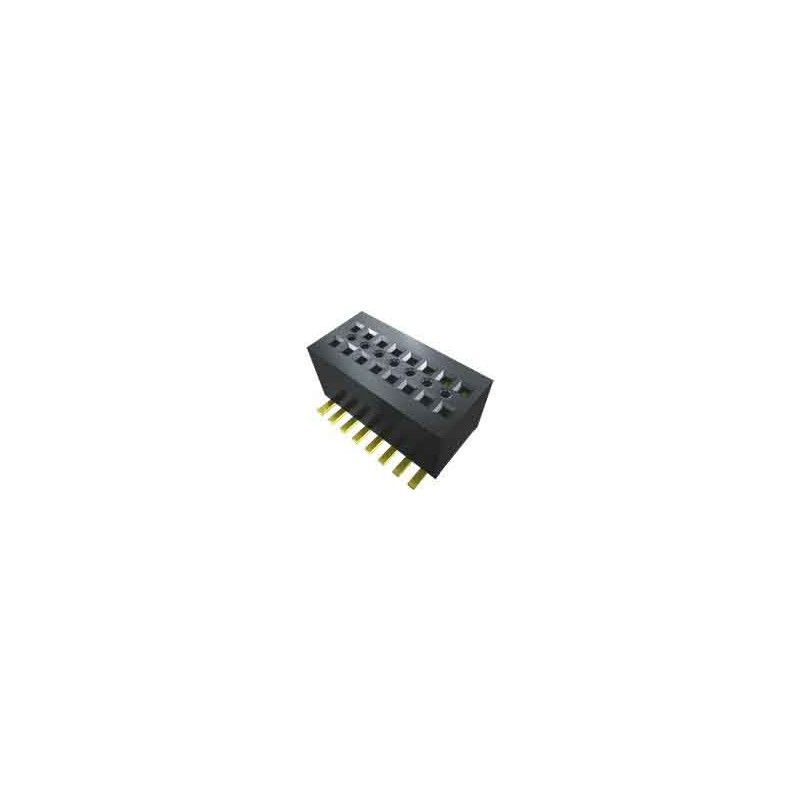 1 pcs - Samtec CLE Series Straight Surface Mount PCB Socket, 280-Contact, 2-Row, 0.8mm Pitch, Solder Termination