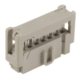 10 pcs - HARTING 14-Way PCB Header for Cable Mount, 2-Row