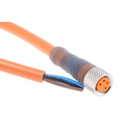1 pcs - Lumberg Automation Straight Female 4 way M8 to Unterminated Sensor Actuator Cable, 2m