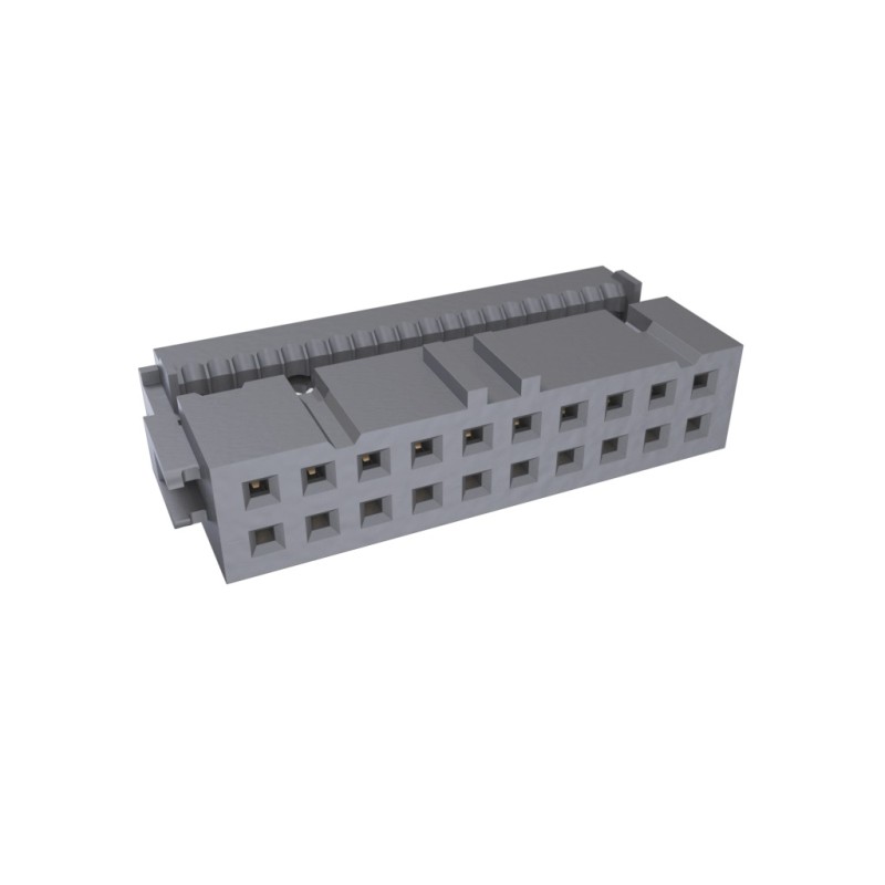 684 pcs - Amphenol Communications Solutions 20-Way IDC Connector Socket for Cable Mount, 2-Row