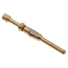 10 pcs - Souriau Male Crimp Circular Connector Contact, Contact Size 16, Wire Size 26 - 24 AWG