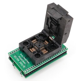 1 pcs - Seeit 0.5mm Pitch IC Socket Adapter, 48 Pins Female TQFP to 48 Pin Male DIP