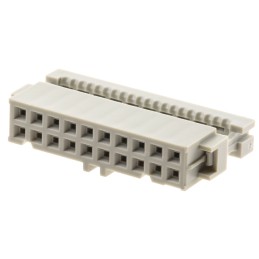 1 pcs - TE Connectivity 20-Way IDC Connector Socket for Cable Mount, 2-Row