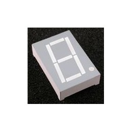 1 pcs : SA10-11EWA - LED Displays & Accessories HI EFF RED DIFFUSED 1 DIGIT