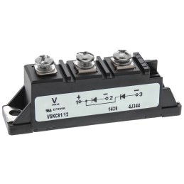 10 pcs - Vishay 1200V 100A, Dual Rectifier Diode, 3-Pin TO-240AA VS-VSKC91/12