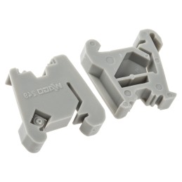 10 pcs - Wago 249 Series End Stop for Use with DIN Rail 15