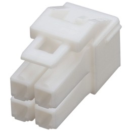 10 pcs - JST Male Connector Housing, 4 Way, 2 Row