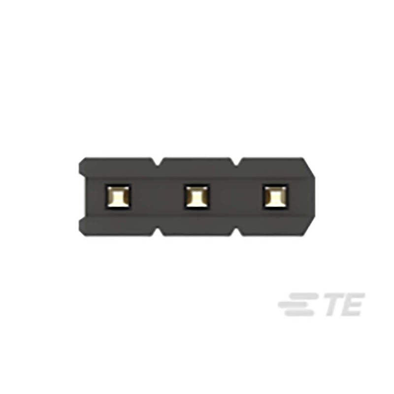 72 pcs - TE Connectivity AMPMODU Series Straight Through Hole Pin Header, 4 Contact(s), 2.0mm Pitch, 1 Row(s), Unshrouded
