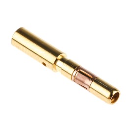 10 pcs - Souriau Female Crimp Circular Connector Contact, Contact Size 16, Wire Size 16 - 14 AWG