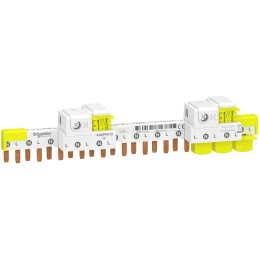 12 pcs - Schneider Electric Acti9 1 Phase Busbar, 230V, 9mm Pitch